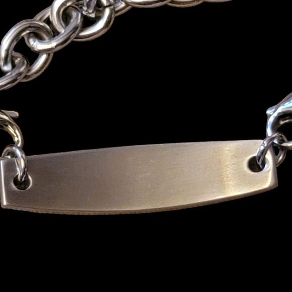 💍Interchangeable Medical Alert Bracelet for Men Women Stainless Steel Chain - Picture 2 of 7